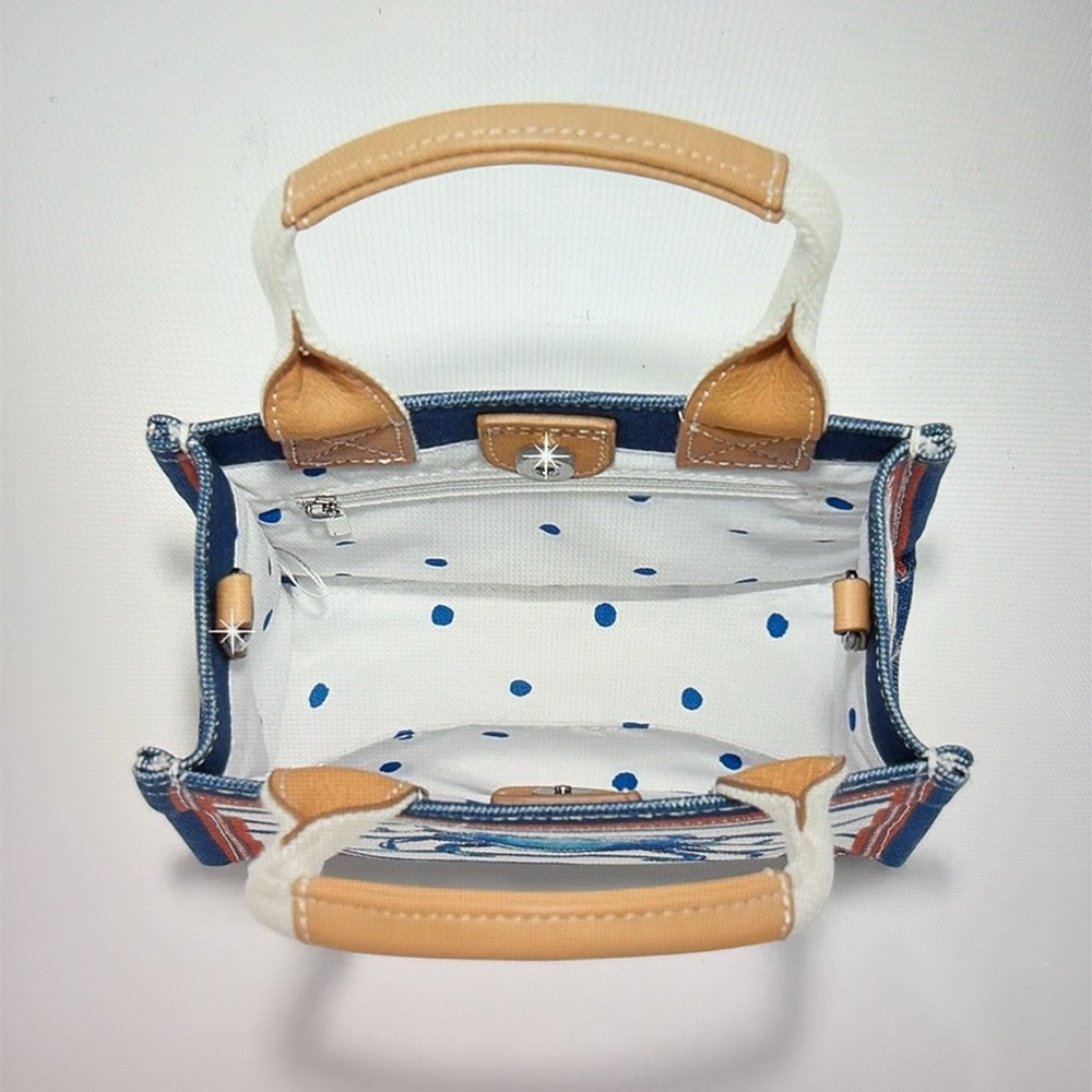 🦀🏖️🦀 BRIGHTON AHOY MATEY MINI TOTE 🦀🏖️🦀  NWT 🦀🏖️🦀 - Picture 8 of 16
